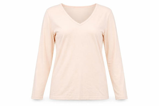 Womens UK Size 18 Damart Pink Basic T-Shirt