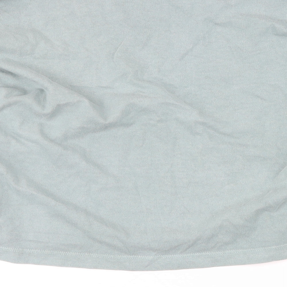 Womens UK Size M Pull&Bear Green Pullover Sweatshirt