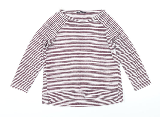 Womens UK Size 10 Marks and Spencer Purple Basic T-Shirt