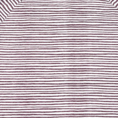 Womens UK Size 10 Marks and Spencer Purple Basic T-Shirt