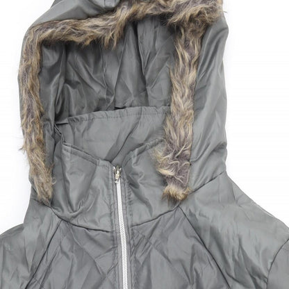 Womens UK Size M Anna De Lancay Grey Jacket