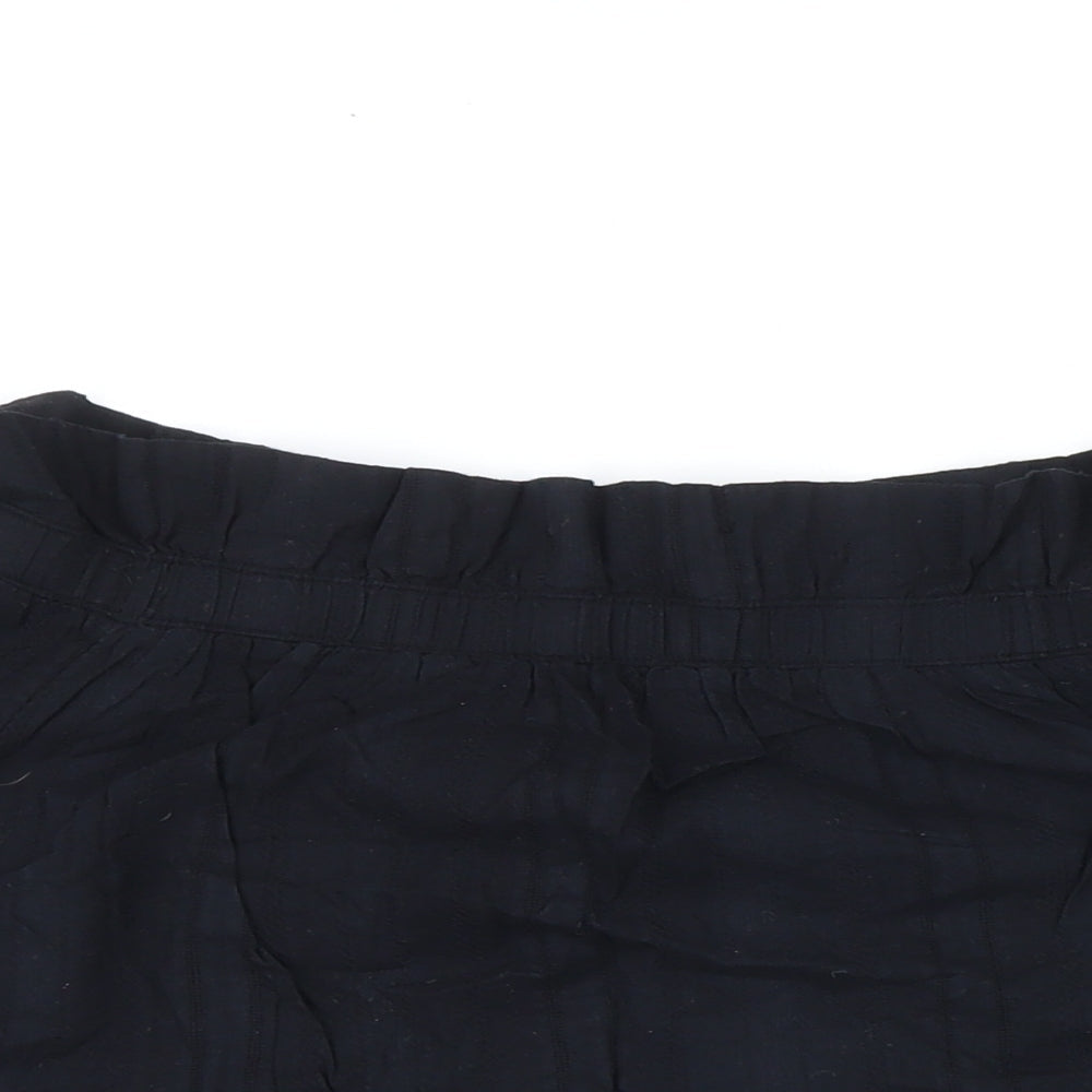 Womens UK Size 10 NEXT Black Tunic Blouse