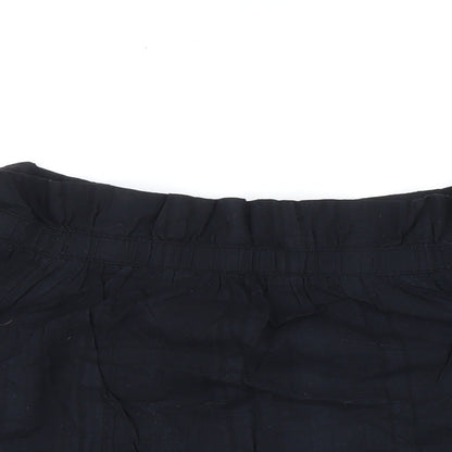 Womens UK Size 10 NEXT Black Tunic Blouse