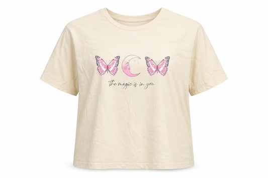 Womens UK Size 12 New Look Beige Basic T-Shirt