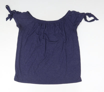 Womens UK Size 8 NEXT Blue Basic T-Shirt
