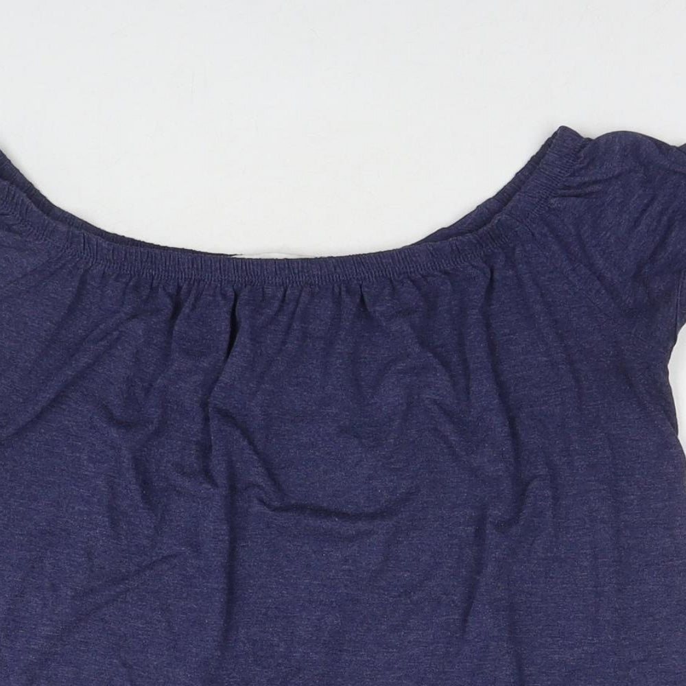 Womens UK Size 8 NEXT Blue Basic T-Shirt