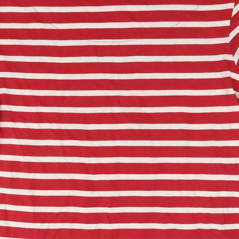 Womens UK Size 10 NEXT Red Basic T-Shirt