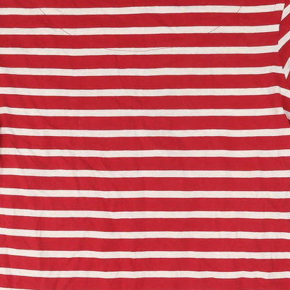 Womens UK Size 10 NEXT Red Basic T-Shirt