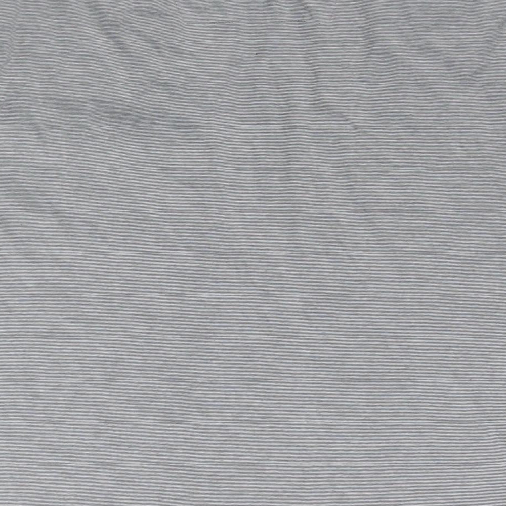 Atlantic Bay Mens Grey Cotton Polo Size XL Collared Pullover