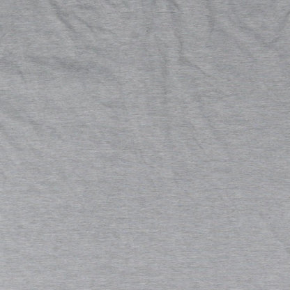 Atlantic Bay Mens Grey Cotton Polo Size XL Collared Pullover