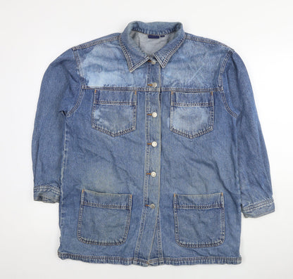 Womens UK Size 12 DASH Blue Jacket