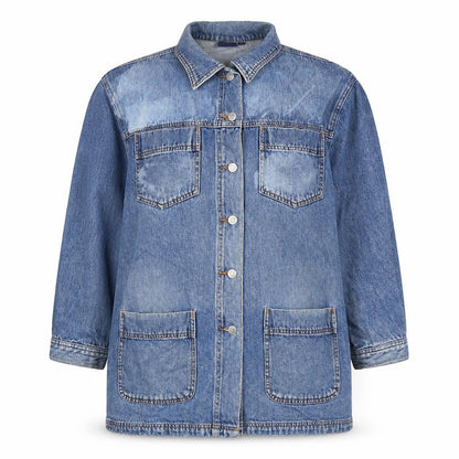 Womens UK Size 12 DASH Blue Jacket