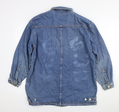 Womens UK Size 12 DASH Blue Jacket