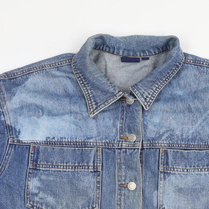 Womens UK Size 12 DASH Blue Jacket
