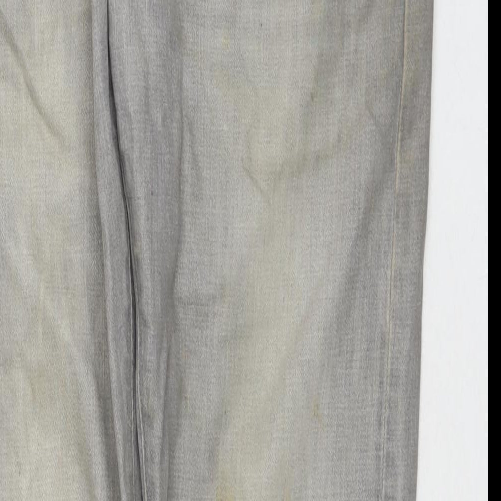 Mens UK Size 32 in Scotch & Soda Regular Fit Straight Green Jeans