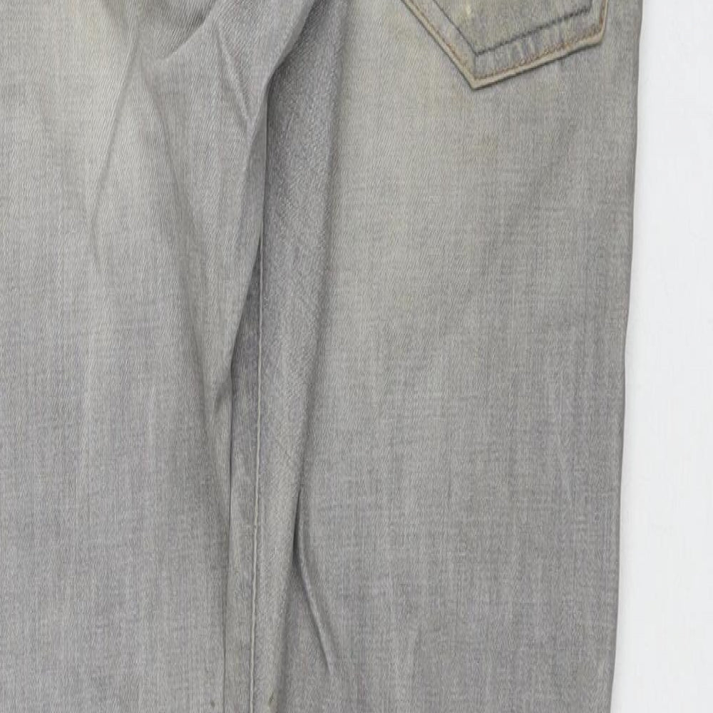 Mens UK Size 32 in Scotch & Soda Regular Fit Straight Green Jeans
