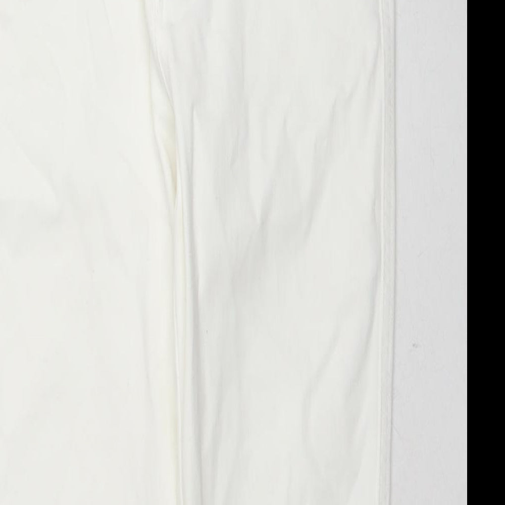 Womens UK Size 36 in Miss Captain Regular Fit Skinny White Jeans