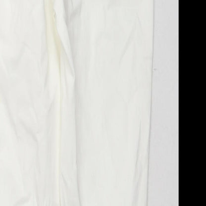 Womens UK Size 36 in Miss Captain Regular Fit Skinny White Jeans
