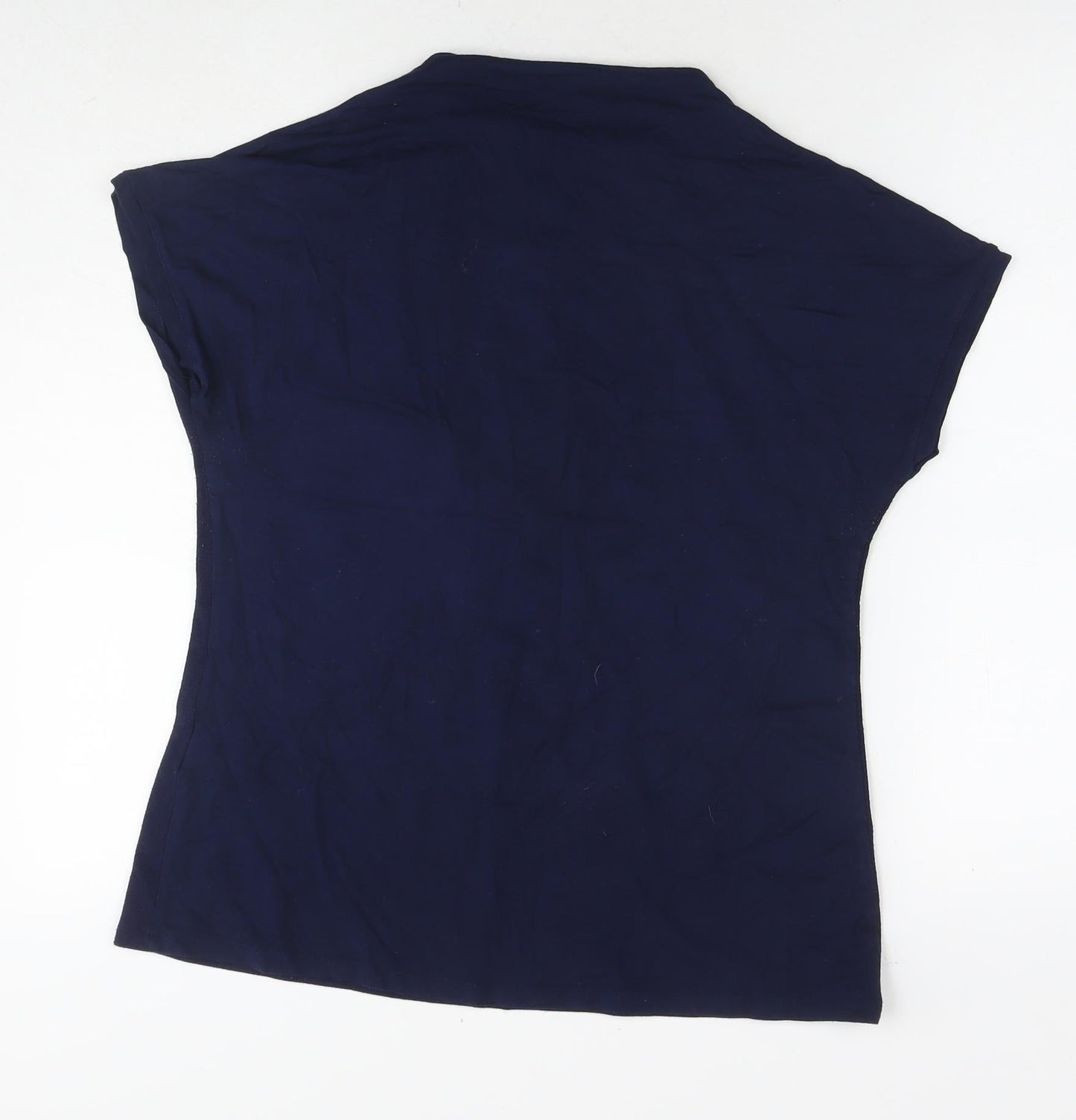 Womens UK Size M Fransa Blue Basic T-Shirt