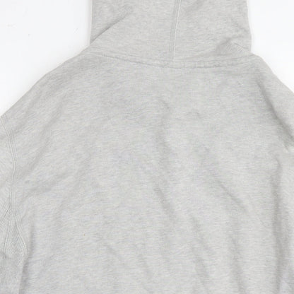 Womens UK Size M DKNY Pure Grey Full Zip Hoodie
