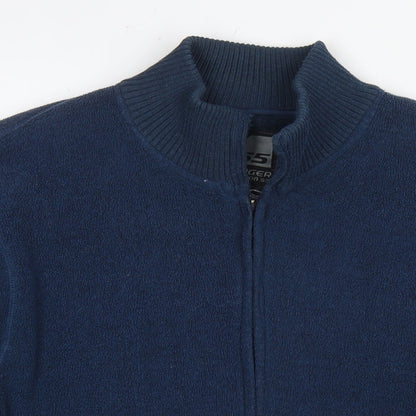 Mens UK Size L Voyager Blue Jacket