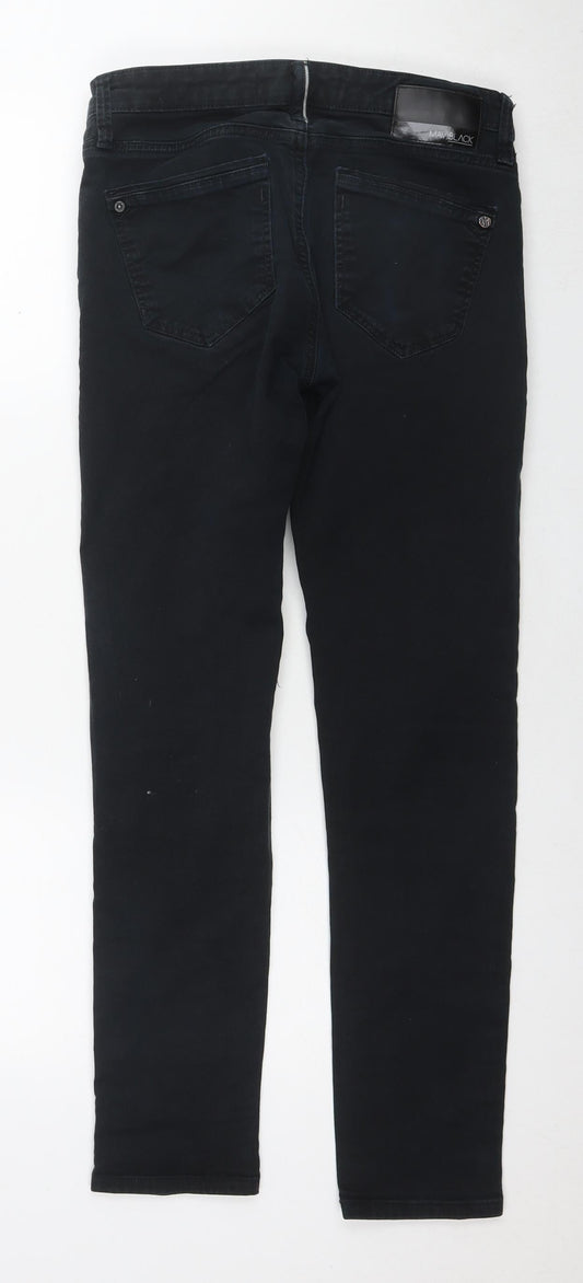 Mavi Jeans Mens Black Cotton Skinny Jeans Size 29 in L32 in Regular Zip