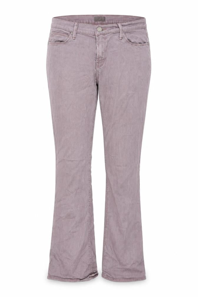 Mother Womens Grey Polyester Blend Bootcut Jeans Size 30 in L33 in Regular Zip