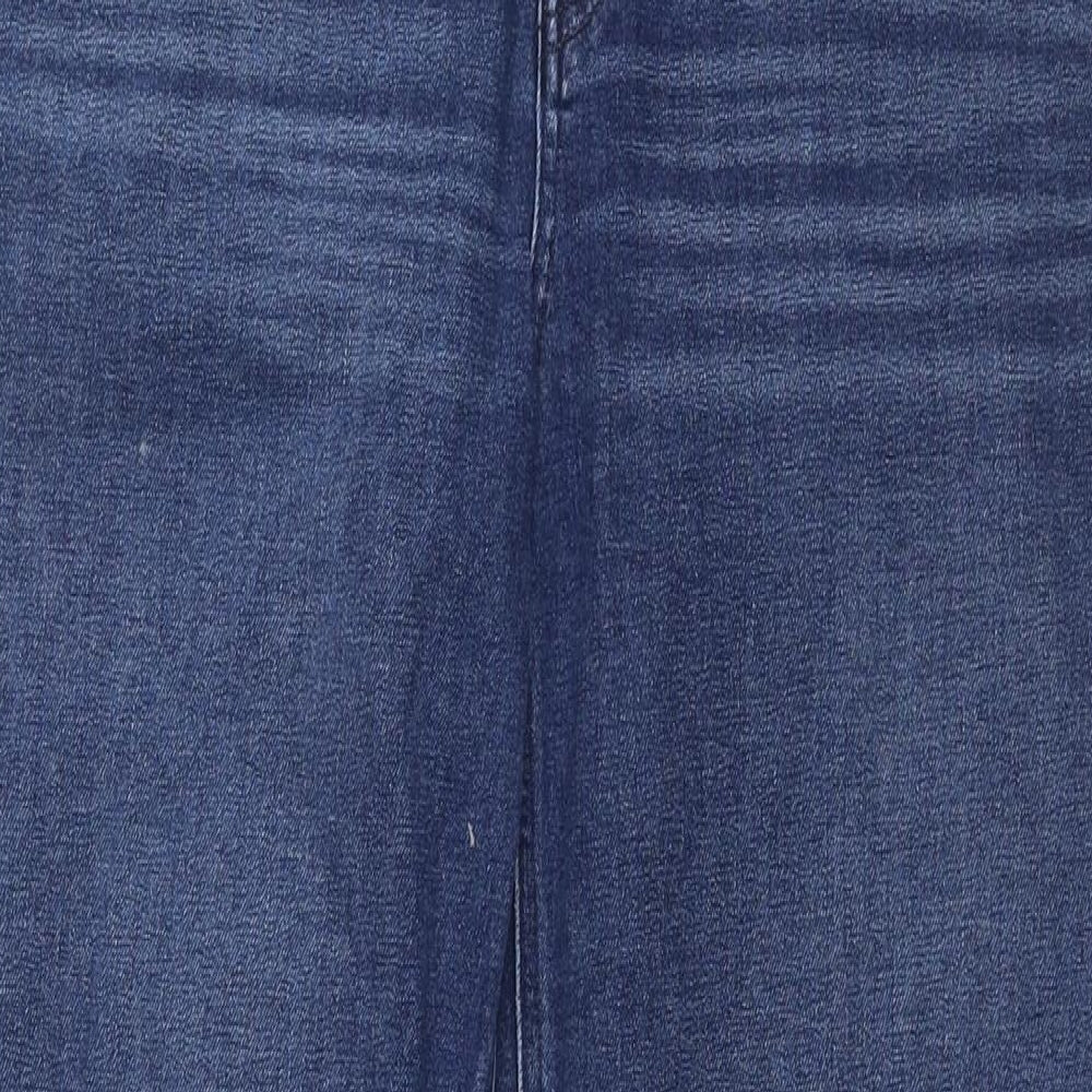 Hudson Womens Blue Cotton Bootcut Jeans Size 36 in L32 in Regular Zip