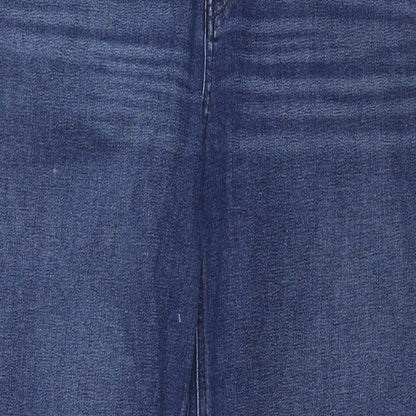 Hudson Womens Blue Cotton Bootcut Jeans Size 36 in L32 in Regular Zip