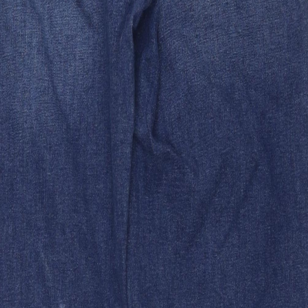 Hudson Womens Blue Cotton Bootcut Jeans Size 36 in L32 in Regular Zip