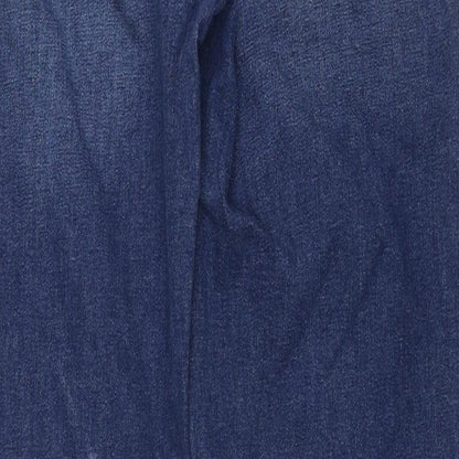 Hudson Womens Blue Cotton Bootcut Jeans Size 36 in L32 in Regular Zip