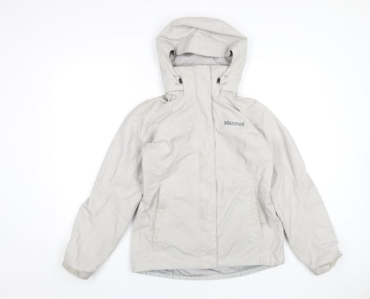 Mens UK Size XS Marmot Grey Rain Coat