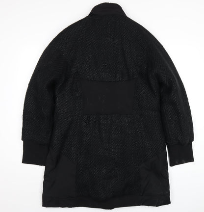 Kello Womens Black Jacket Coat Size 16 Zip