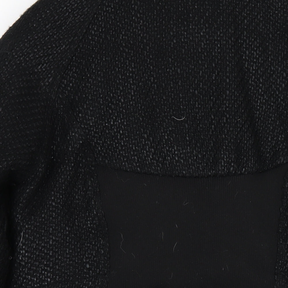 Kello Womens Black Jacket Coat Size 16 Zip