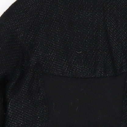 Kello Womens Black Jacket Coat Size 16 Zip