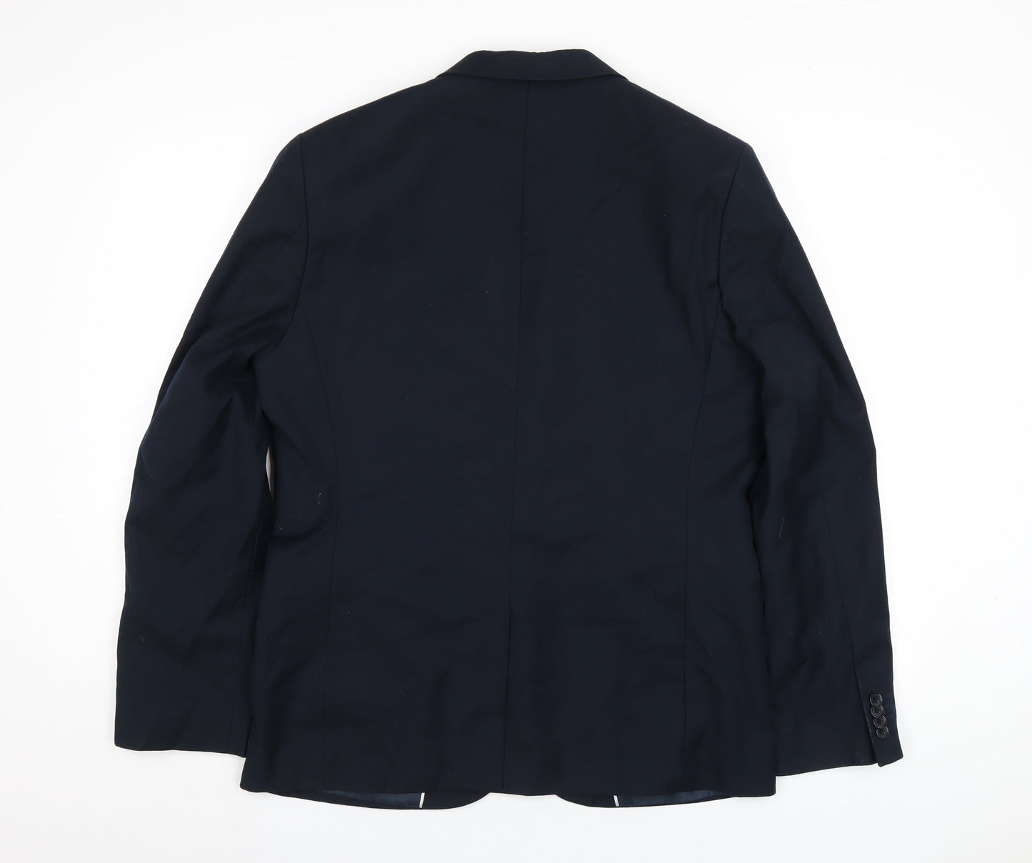 Mens UK Size 42 H&M Regular Blue Suit Jacket