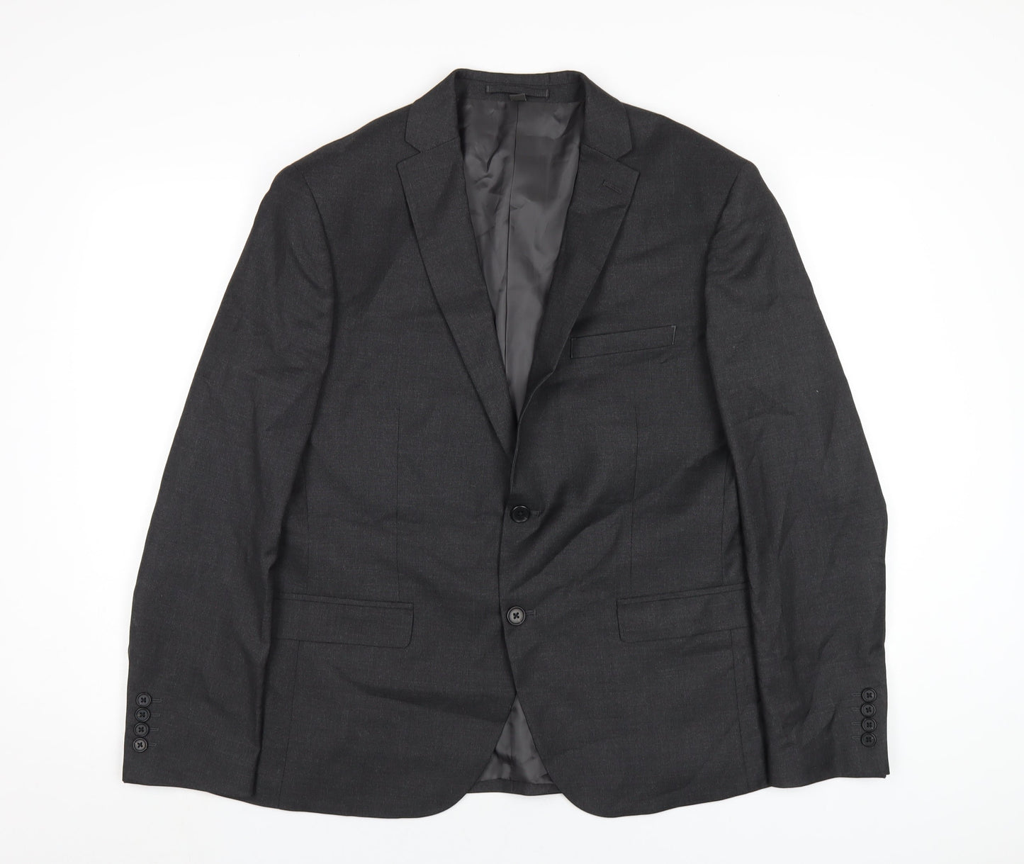 Mens UK Size 44 Marks and Spencer Regular Grey Suit Jacket