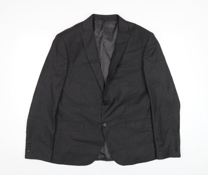 Mens UK Size 44 Marks and Spencer Regular Grey Suit Jacket