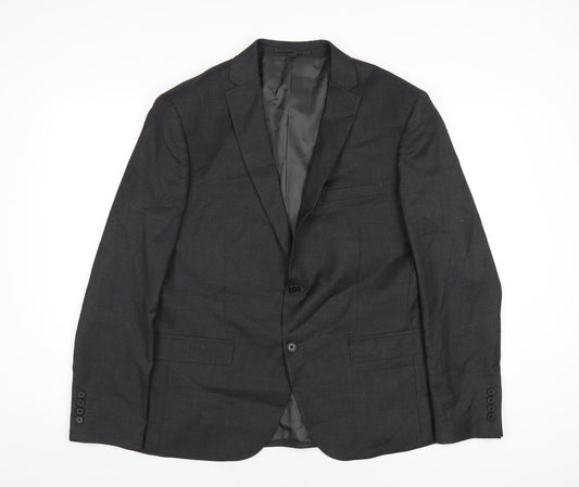 Mens UK Size 44 Marks and Spencer Regular Grey Suit Jacket
