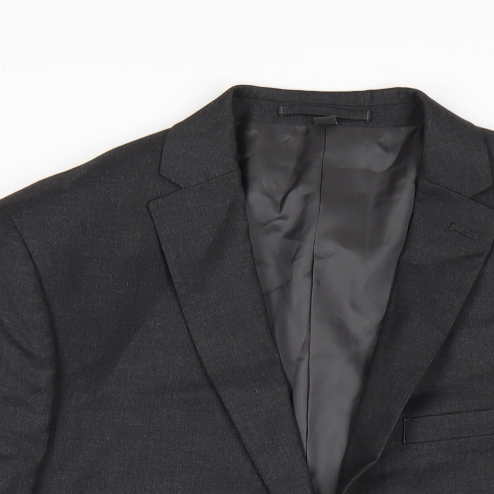 Mens UK Size 44 Marks and Spencer Regular Grey Suit Jacket