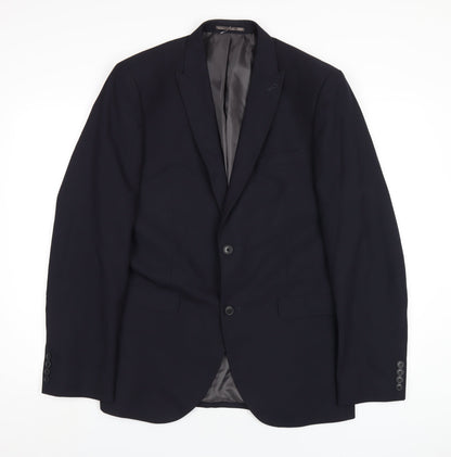Mens UK Size 40 NEXT Regular Blue Suit Jacket