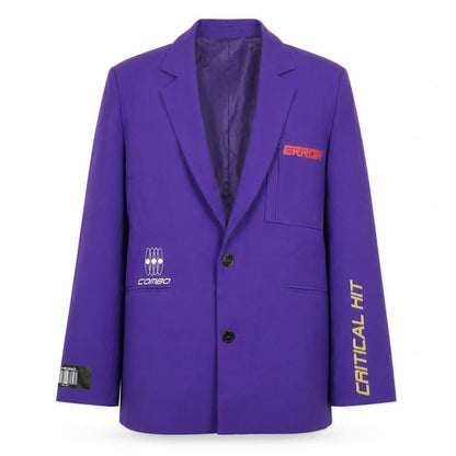 Womens UK Size S COLLUSION Purple Jacket