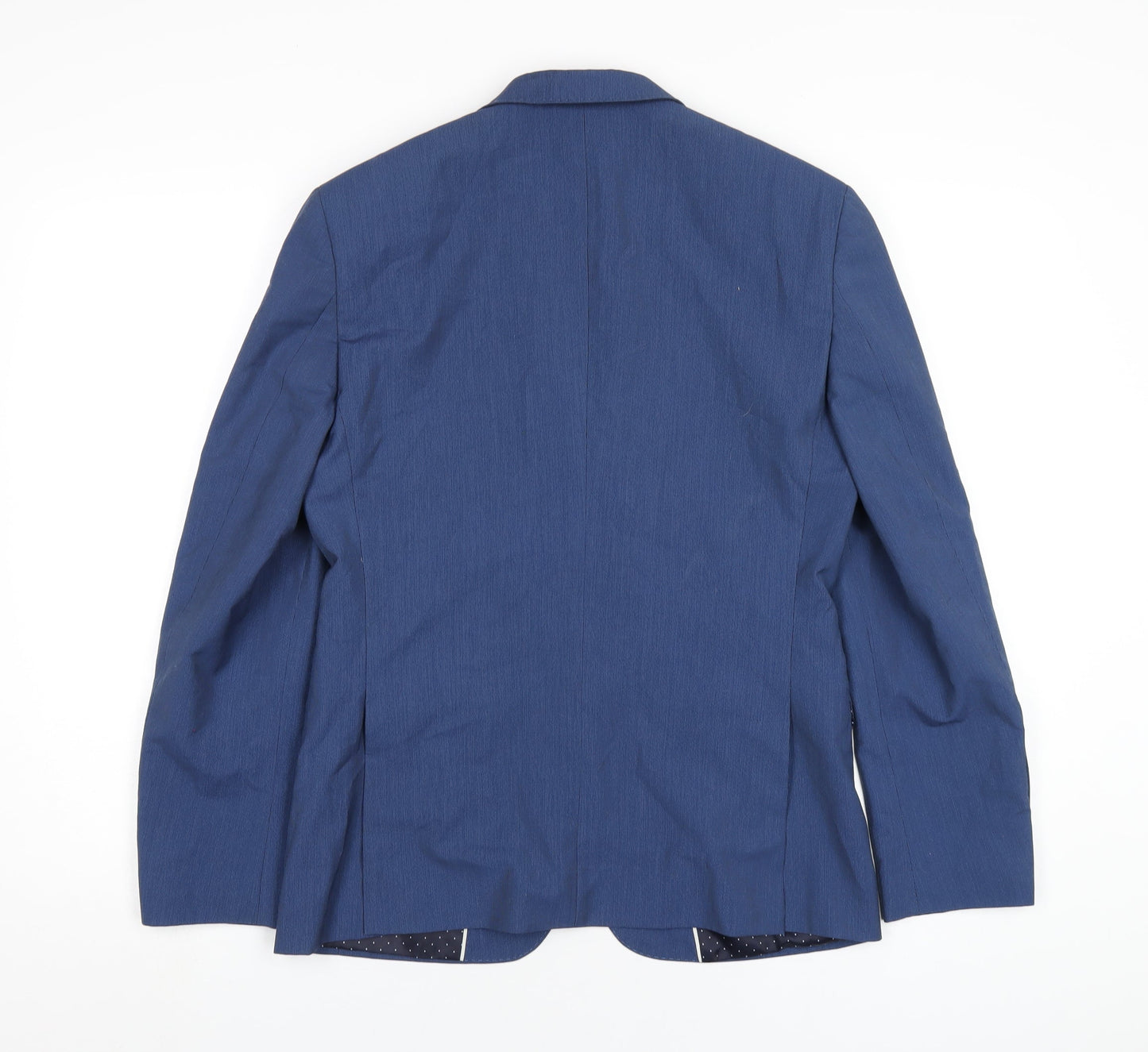 Mens UK Size 36 Burton Regular Blue Suit Jacket