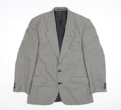 Mens UK Size 40 Berkertex Regular White Suit Jacket
