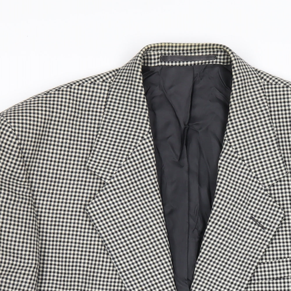 Mens UK Size 40 Berkertex Regular White Suit Jacket