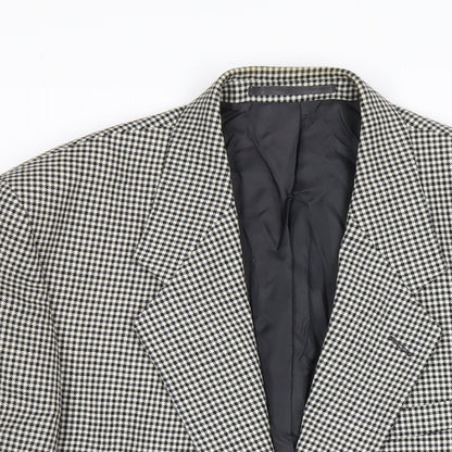 Mens UK Size 40 Berkertex Regular White Suit Jacket