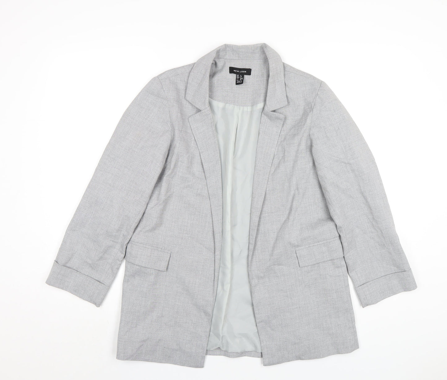 Womens UK Size 8 New Look Grey Jacket