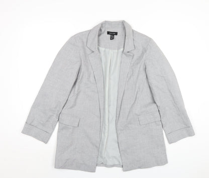 Womens UK Size 8 New Look Grey Jacket