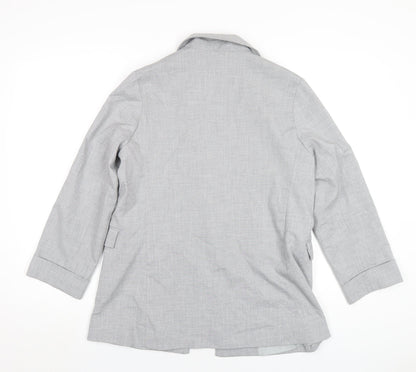 Womens UK Size 8 New Look Grey Jacket