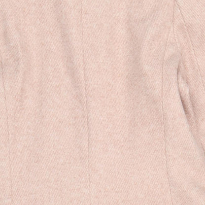 Womens UK Size 10 NEXT Pink Overcoat
